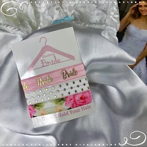 💰Super Cute Bride Hair Ties